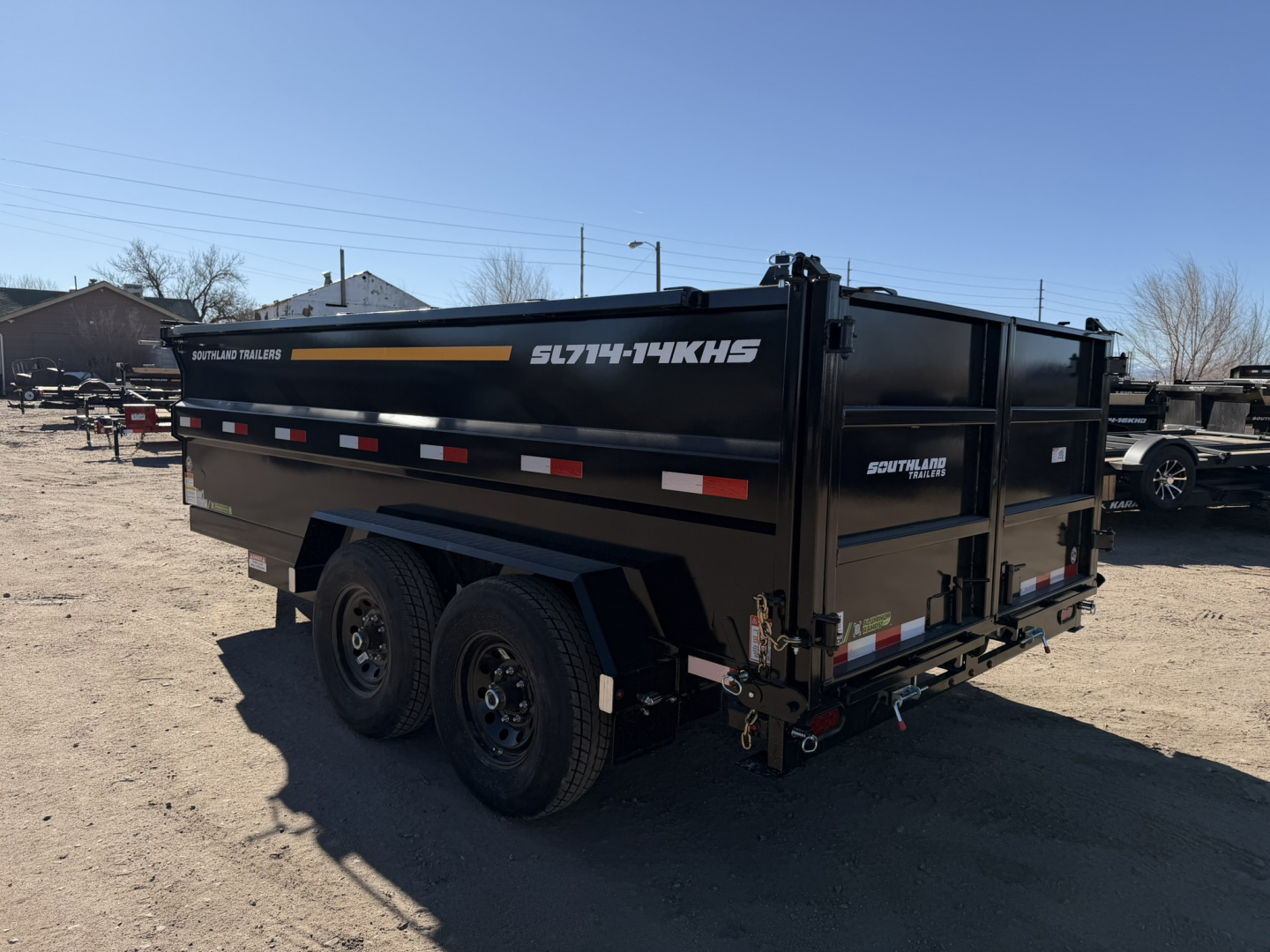 New 2026 Southland Trailers 7-14-4H Dump 7K Axles