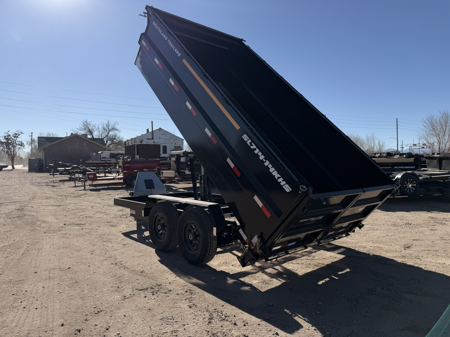New 2026 Southland Trailers 7-14-4H Dump 7K Axles