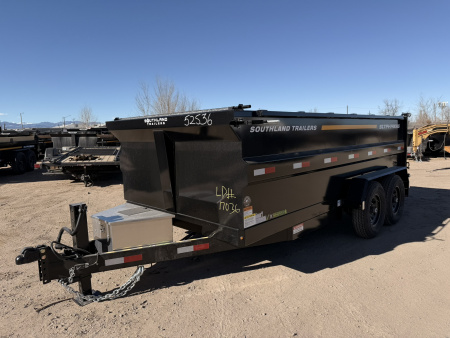New 2026 Southland Trailers 7-14-4H Dump 7K Axles