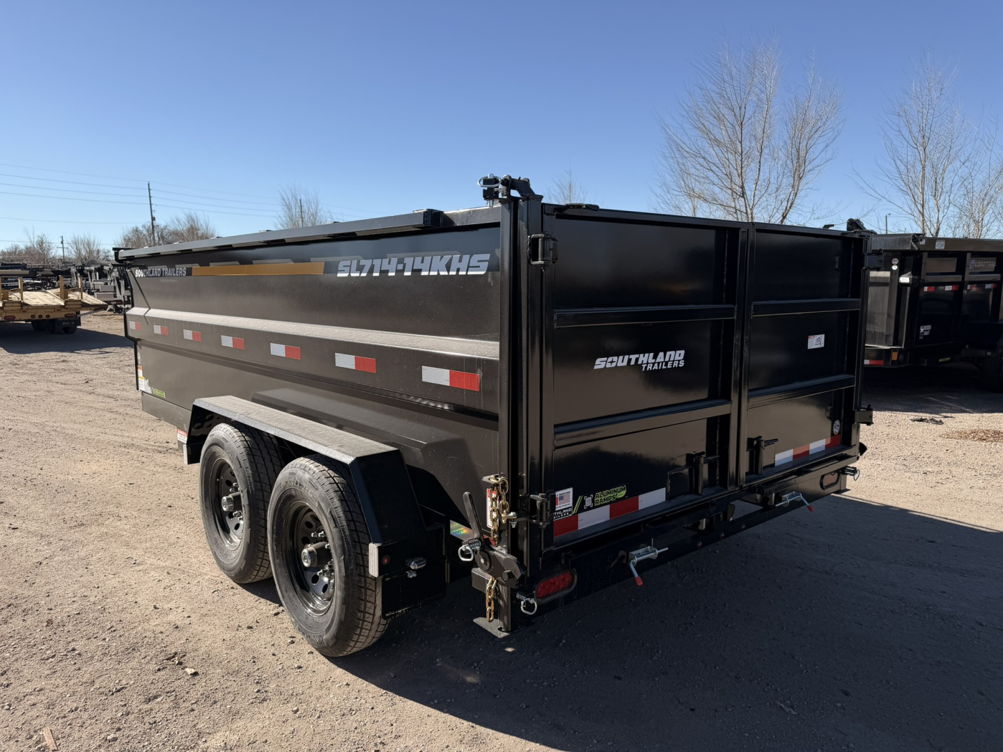 New 2026 Southland Trailers 7-14-4H Dump 7K Axles
