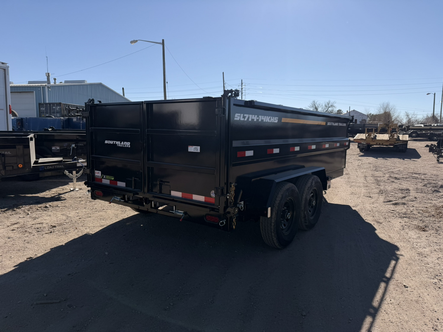 New 2026 Southland Trailers 7-14-4H Dump 7K Axles