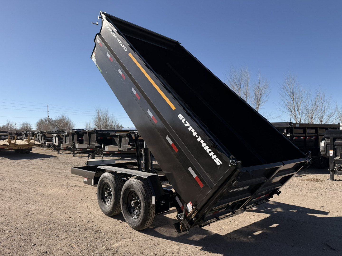 New 2026 Southland Trailers 7-14-4H Dump 7K Axles