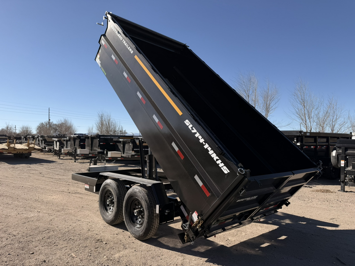 New 2026 Southland Trailers 7-14-4H Dump 7K Axles