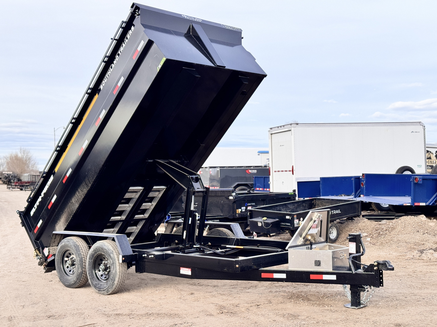 New 2026 Southland Trailers 7-14-4H Dump 7K Axles