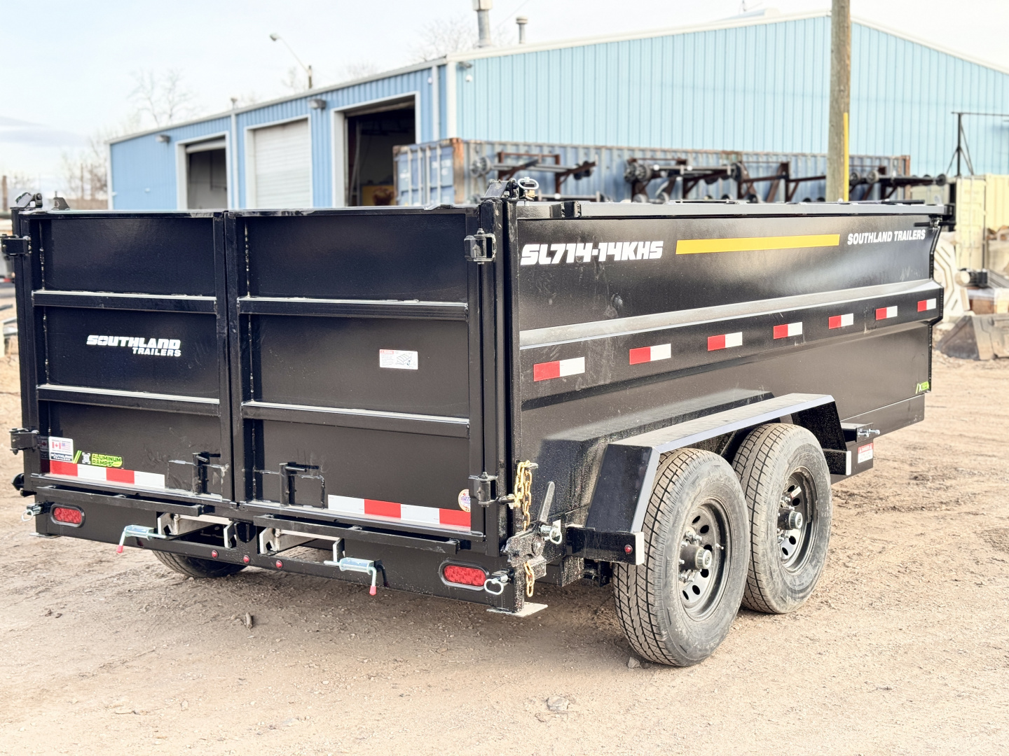 New 2026 Southland Trailers 7-14-4H Dump 7K Axles