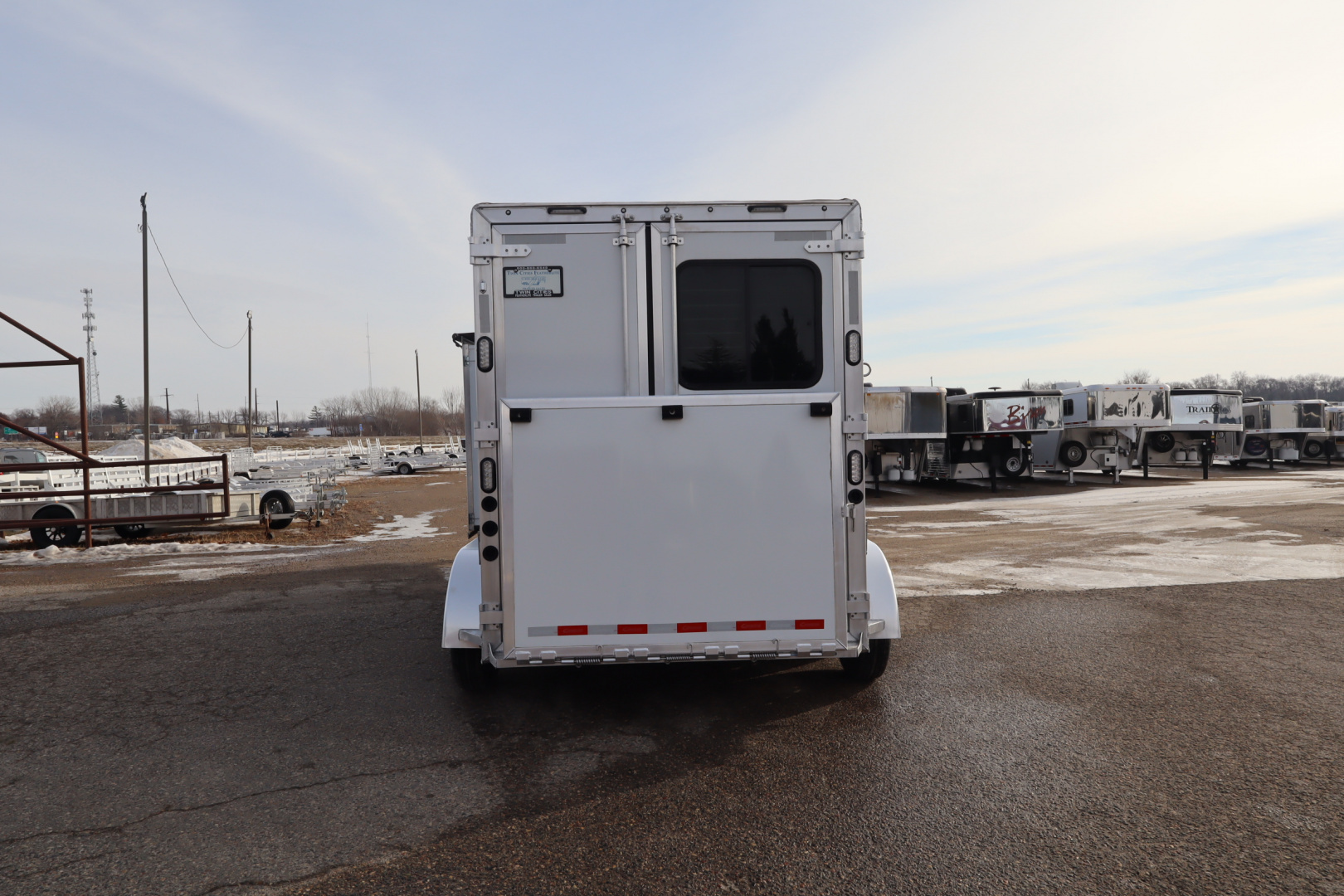 Used 2023 Lakota 2 Place LQ W/Slide-out Horse Trailer