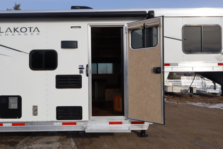 Used 2023 Lakota 2 Place LQ W/Slide-out Horse Trailer