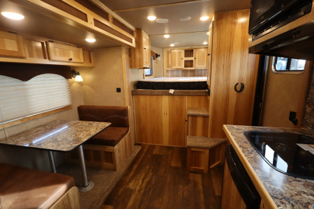 Used 2023 Lakota 2 Place LQ W/Slide-out Horse Trailer