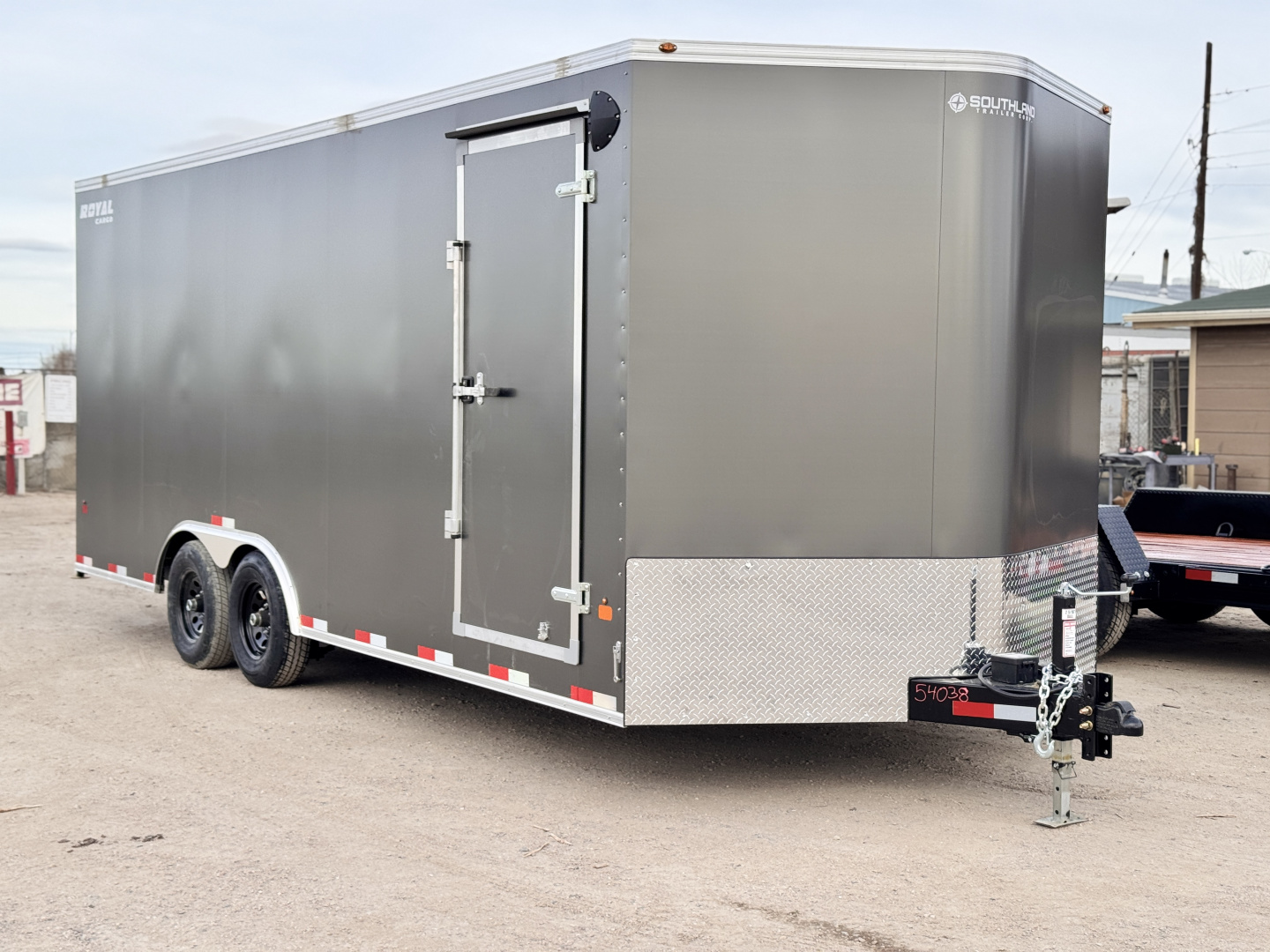 New 2026 Royal 8-20-1.5V Enclosed Car Hauler