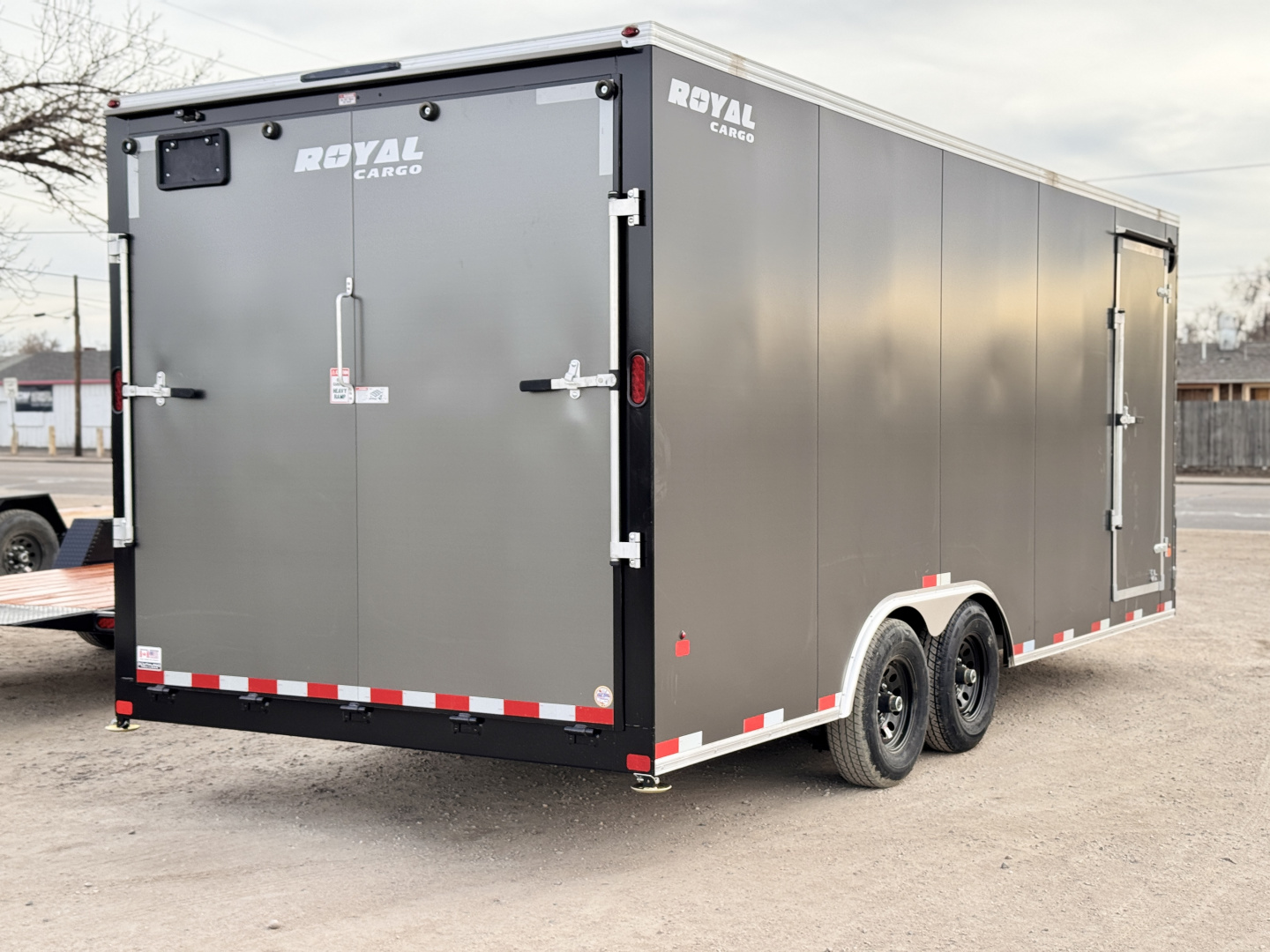 New 2026 Royal 8-20-1.5V Enclosed Car Hauler