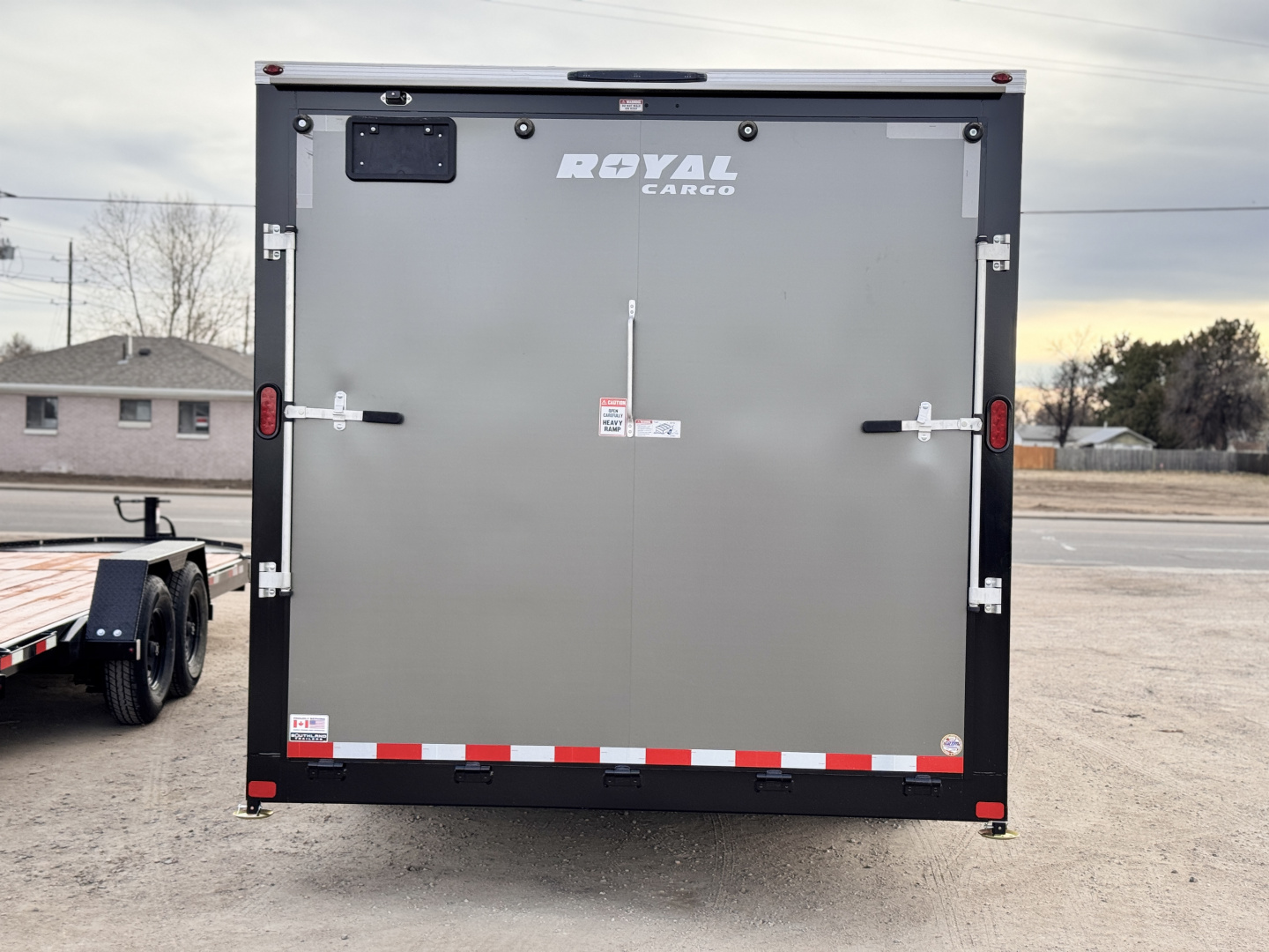 New 2026 Royal 8-20-1.5V Enclosed Car Hauler