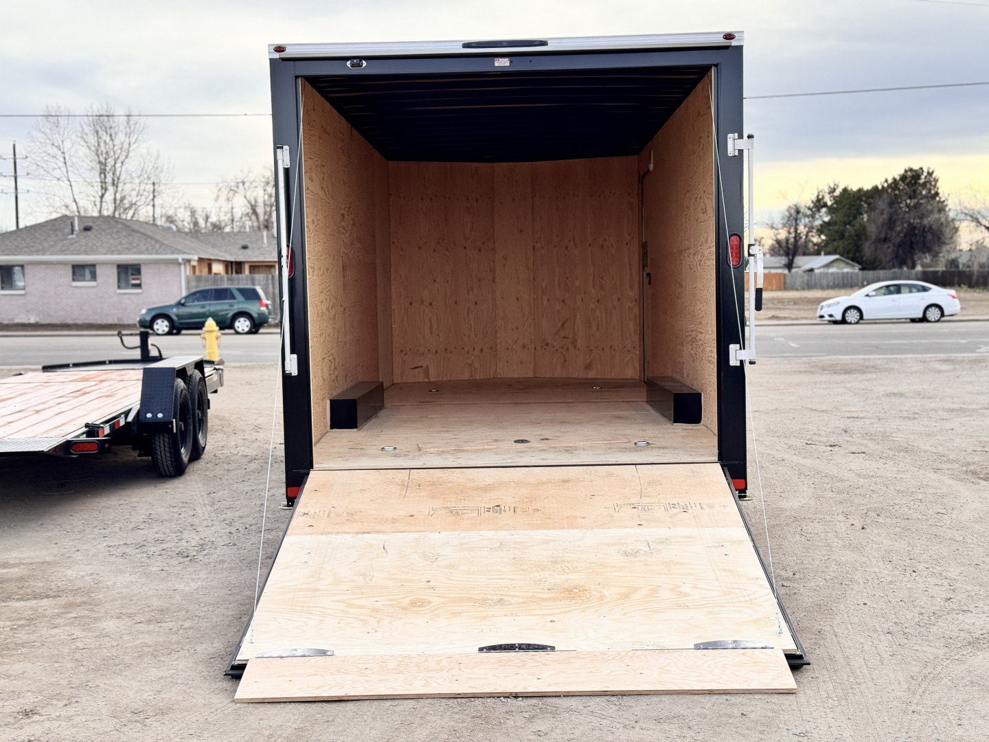 New 2026 Royal 8-20-1.5V Enclosed Car Hauler