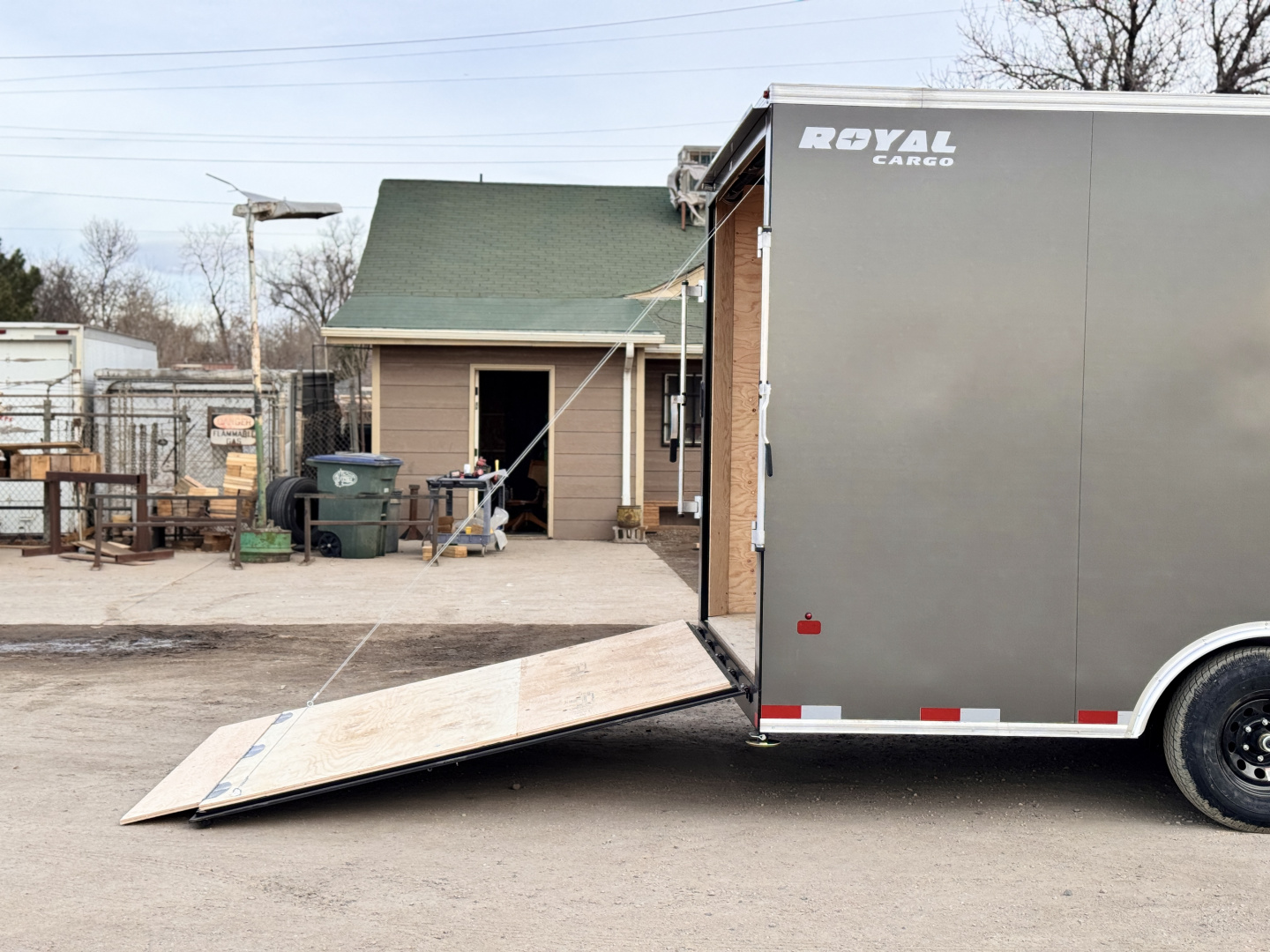 New 2026 Royal 8-20-1.5V Enclosed Car Hauler