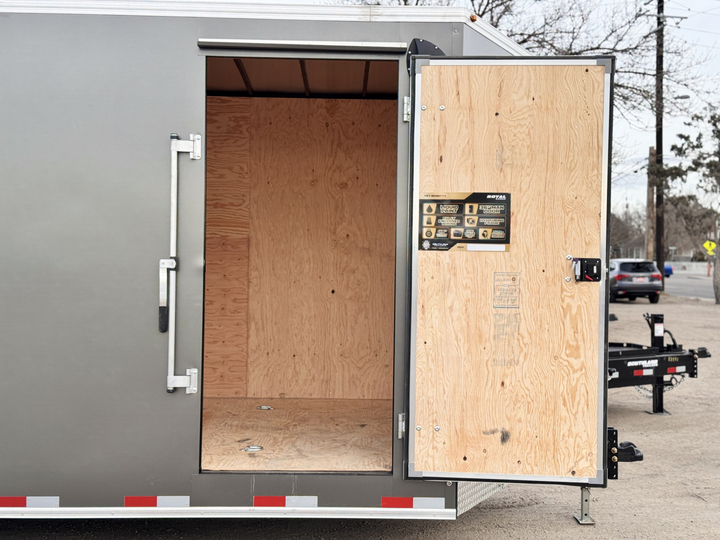 New 2026 Royal 8-20-1.5V Enclosed Car Hauler