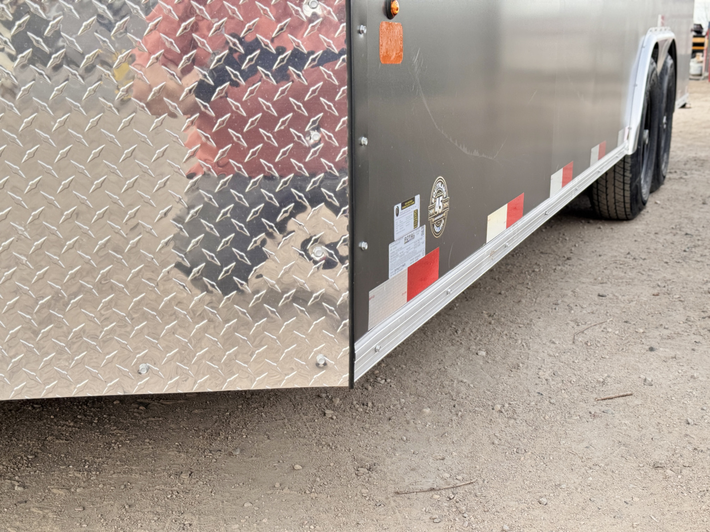 New 2026 Royal 8-20-1.5V Enclosed Car Hauler