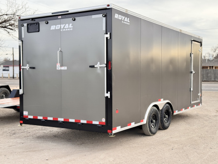New 2026 Royal 8-20-1.5V Enclosed Car Hauler