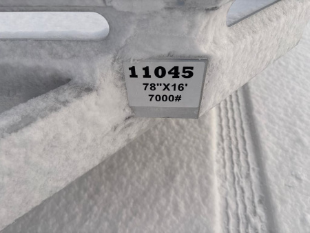 New 2027 Aluma 7816TA-EL-BT-RTD Utility Trailer