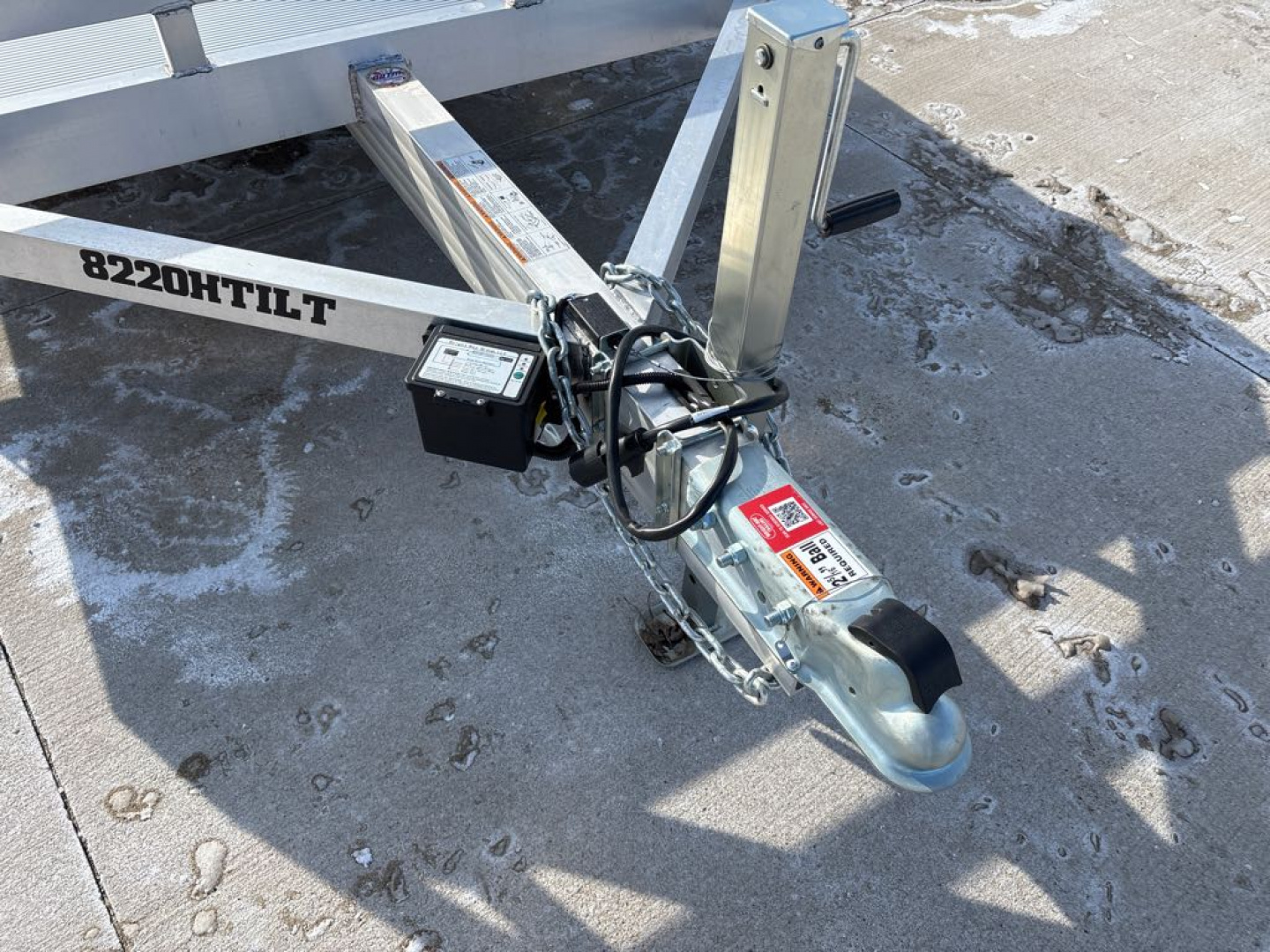New 2026 Aluma 8220H-TILT-TA-EL-RTD Utility Trailer
