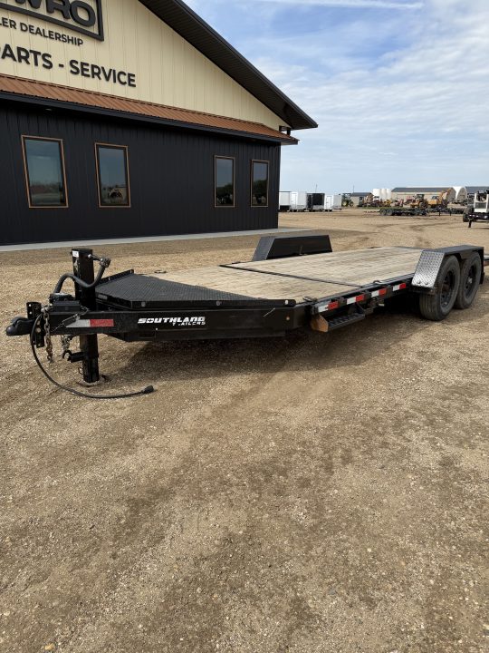 Used 2025 Southland Trailers LBAT7-416blktlt Tilt Trailer