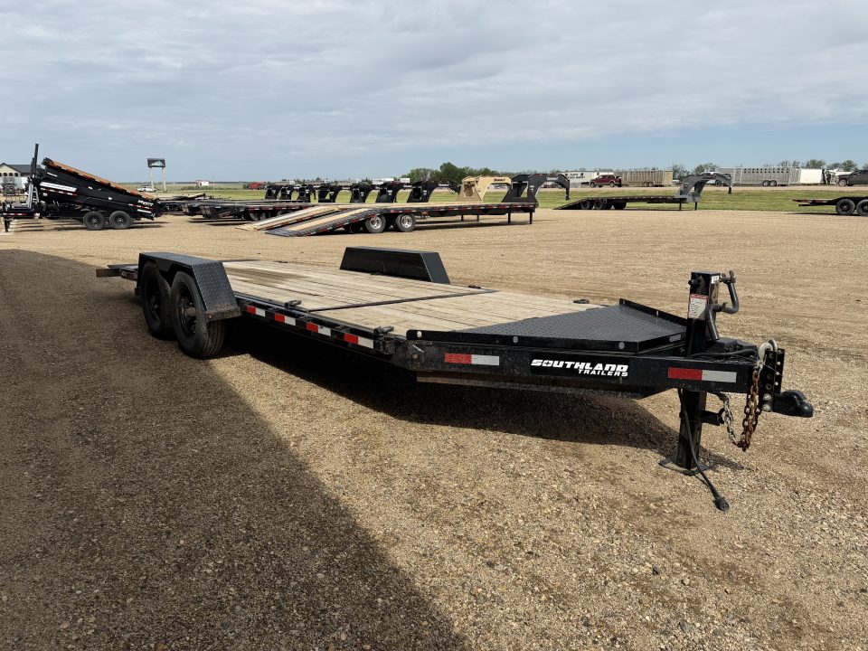 Used 2025 Southland Trailers LBAT7-416blktlt Tilt Trailer