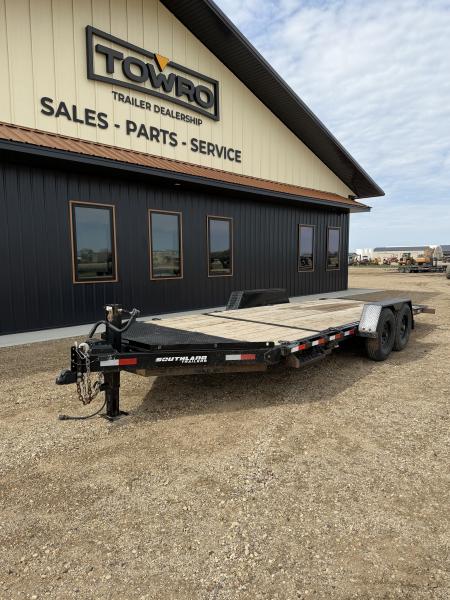 Used 2025 Southland Trailers LBAT7-416blktlt Tilt Trailer