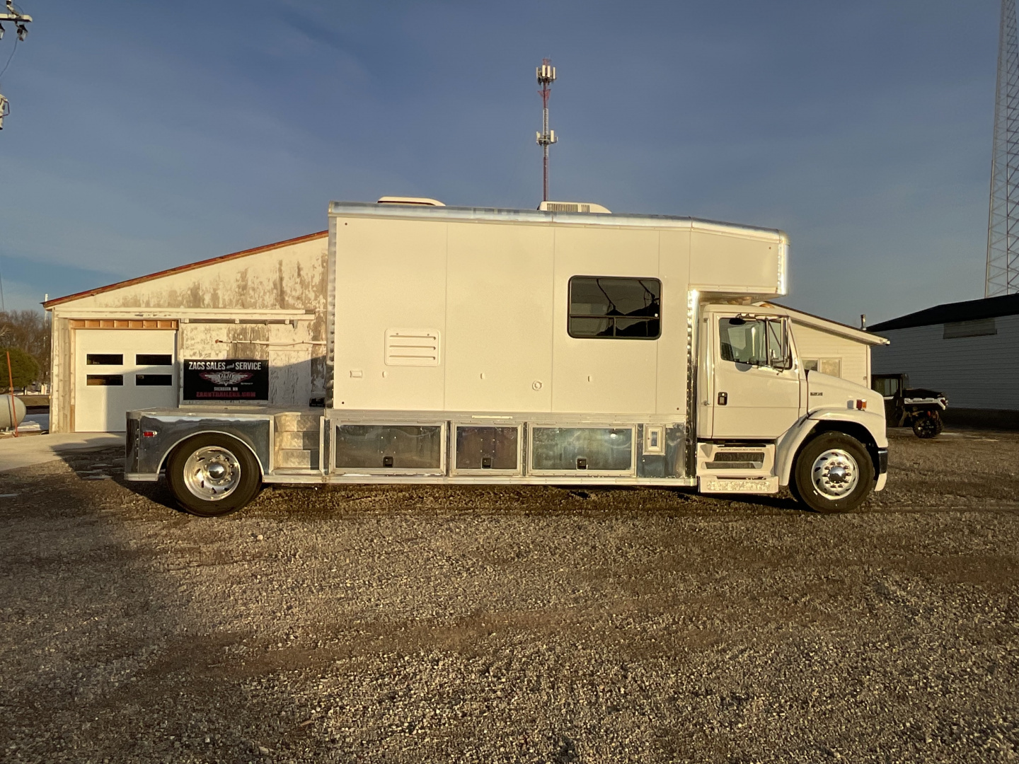 Used 2001 Freightliner FL70 Car / Racing Trailer