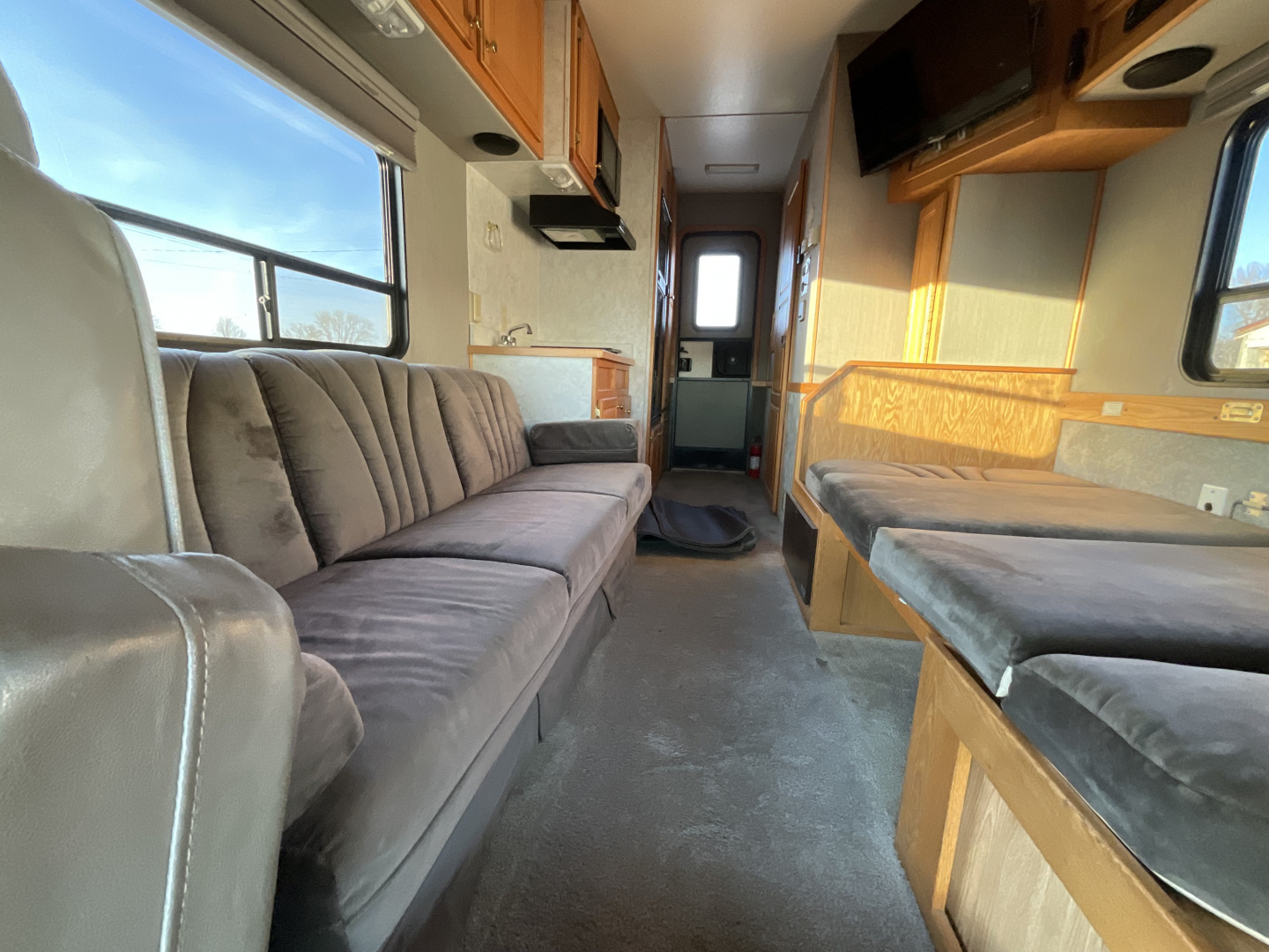 Used 2001 Freightliner FL70 Car / Racing Trailer