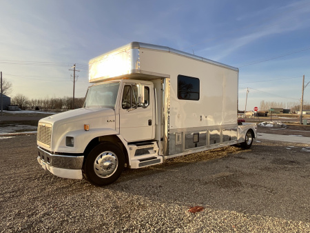 Used 2001 Freightliner FL70 Car / Racing Trailer