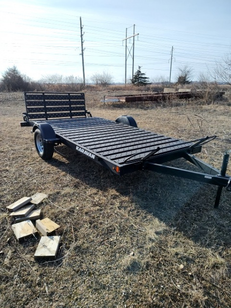 New 2022 Karavan KUS-2990-72-12-BL ATV Trailer