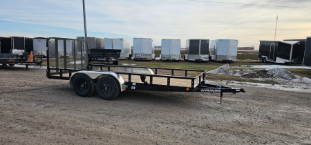 New 2023 PJ TRAILERS 83x16 10k Tandem Axle Channel Utility (UL) Utility Trailer