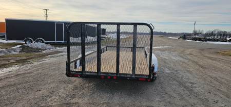 New 2023 PJ TRAILERS 83x16 10k Tandem Axle Channel Utility (UL) Utility Trailer