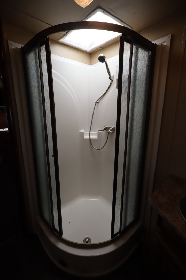 Used 2013 Bison Trailers 3 Place LQ W/Slide-out Horse Trailer