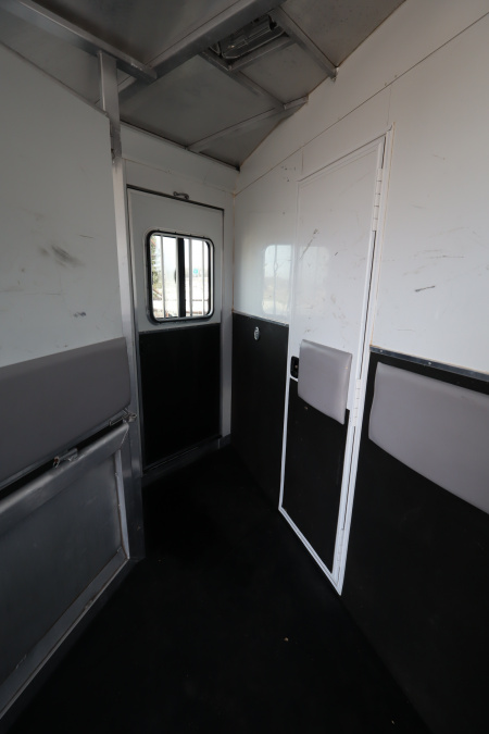 Used 2013 Bison Trailers 3 Place LQ W/Slide-out Horse Trailer