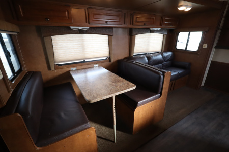 Used 2013 Bison Trailers 3 Place LQ W/Slide-out Horse Trailer