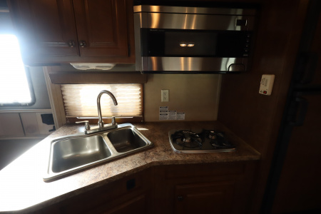 Used 2013 Bison Trailers 3 Place LQ W/Slide-out Horse Trailer