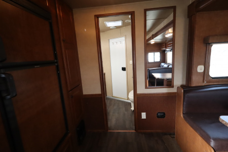 Used 2013 Bison Trailers 3 Place LQ W/Slide-out Horse Trailer