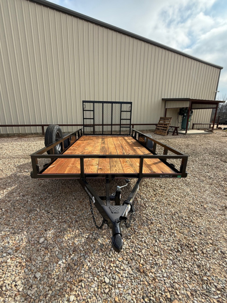 New 2026 Diamond T 77 in x 12 ft Single Axle, Rear Ramp Gate, Spare Tire