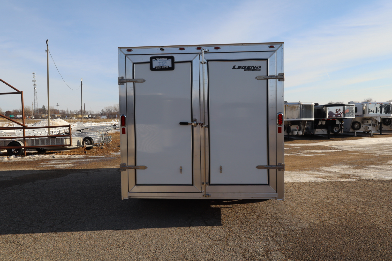 New 2026 Legend Trailers 8x17' Cargo / Enclosed Trailer
