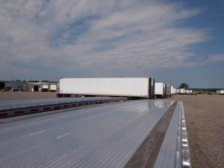 Used $1250/Month 2024 MAC 53' Flatbed Trailer w/ Toolbox