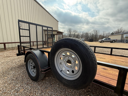 New 2026 Diamond Trailers 83 in x 14 ft Standard Utility, Rear Ramp Gate, Spare Tire