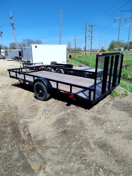 New 2025 L&O Manufacturing 61014U Utility Trailer