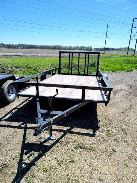 New 2025 L&O Manufacturing 61014U Utility Trailer