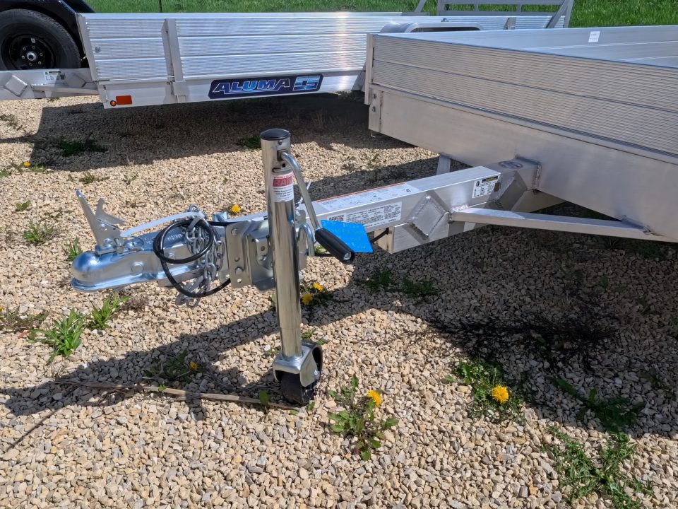 New 2027 Aluma 63 x 10 ESA Utility with Solid Sides, 2,000 lb. GVWR, and Steel Rims