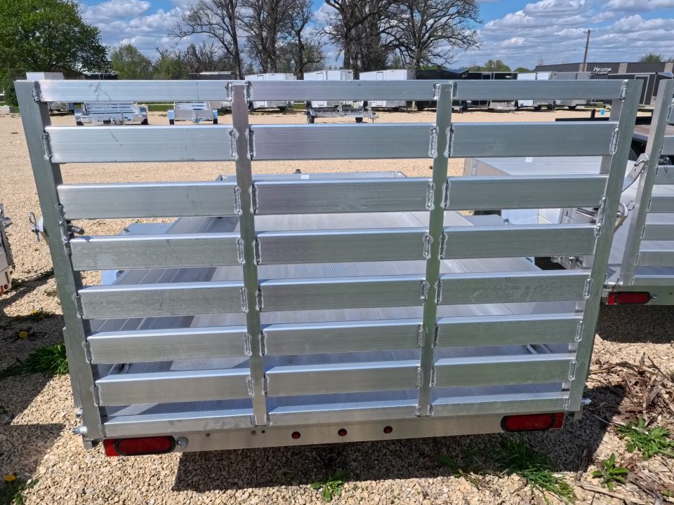 New 2027 Aluma 63 x 10 ESA Utility with Solid Sides, 2,000 lb. GVWR, and Steel Rims