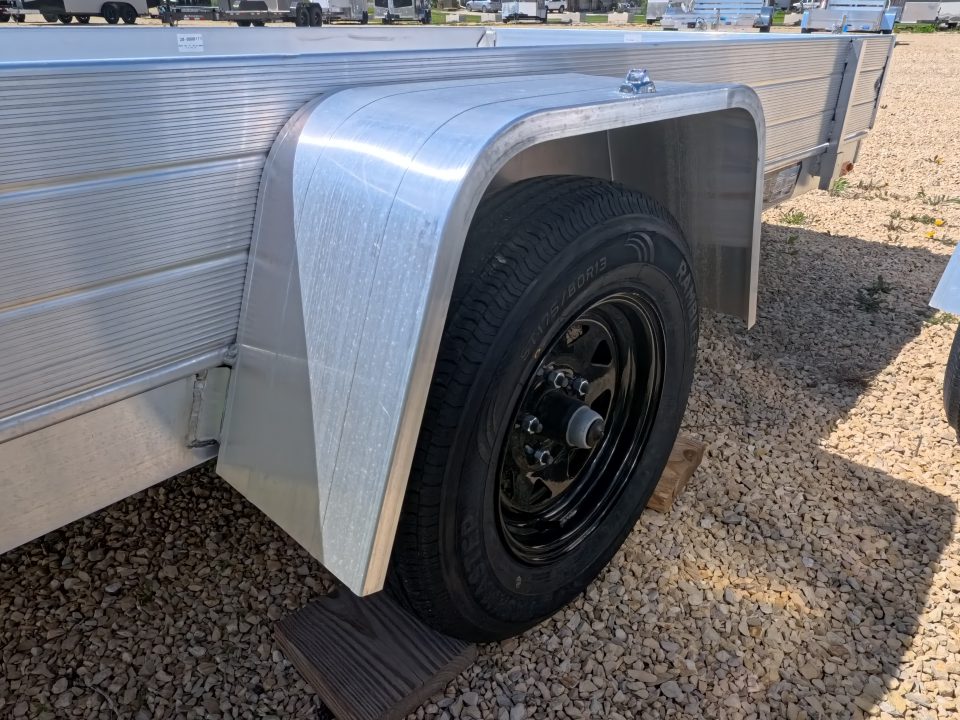 New 2027 Aluma 63 x 10 ESA Utility with Solid Sides, 2,000 lb. GVWR, and Steel Rims