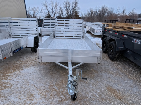 New 2027 Aluma 63 x 10 ESA Utility with Solid Sides, 2,000 lb. GVWR, and Steel Rims