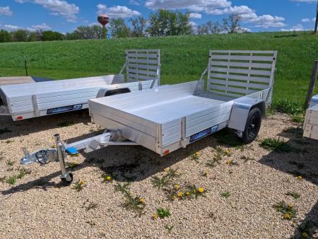 New 2027 Aluma 63 x 10 ESA Utility with Solid Sides, 2,000 lb. GVWR, and Steel Rims