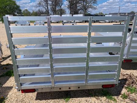 New 2027 Aluma 63 x 10 ESA Utility with Solid Sides, 2,000 lb. GVWR, and Steel Rims