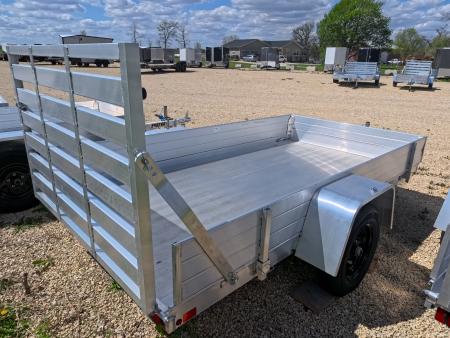 New 2027 Aluma 63 x 10 ESA Utility with Solid Sides, 2,000 lb. GVWR, and Steel Rims