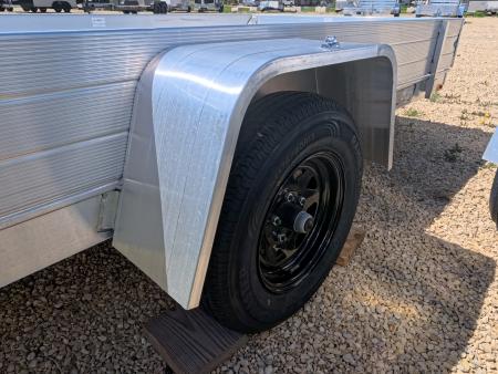 New 2027 Aluma 63 x 10 ESA Utility with Solid Sides, 2,000 lb. GVWR, and Steel Rims